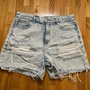 Used American Eagle distressed shorts. Size 12